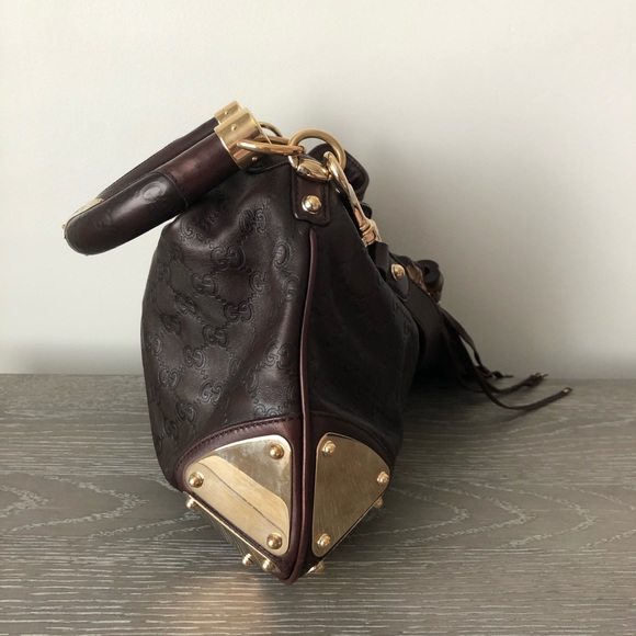 AUTHENTIC Gucci Guccisima Medium Indy Top Handle - Picture 3 of 8